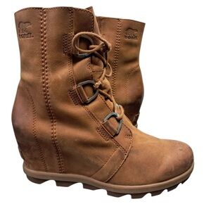 Sorel Women's Brown Lace Up Boots size 7.5